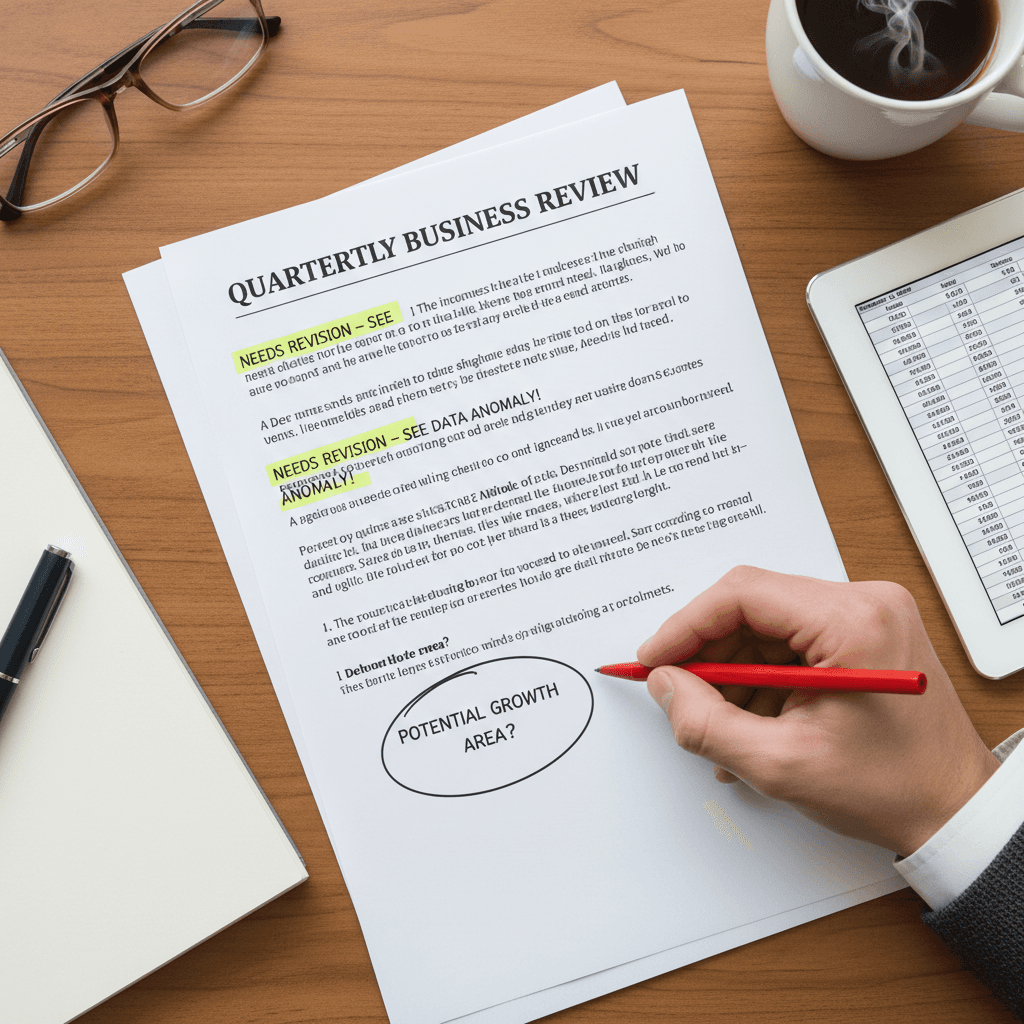 Using report insights for content improvement